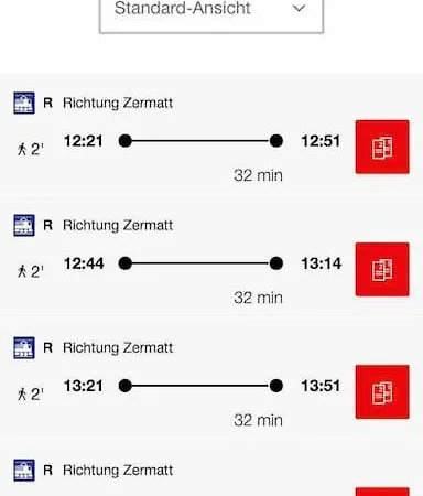 Nina With Garage Direct Train To Zermatt Sankt Niklaus