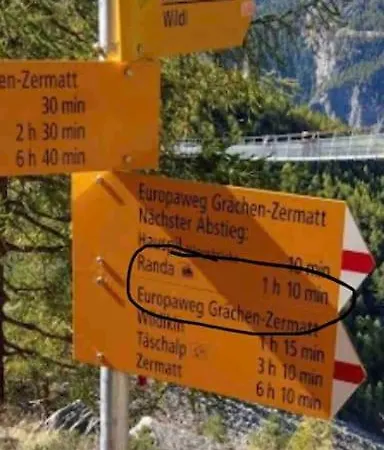 Nina With Garage Direct Train To Zermatt